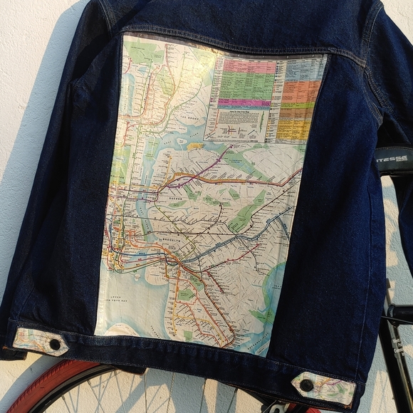 Jean jacket custom made - Picture 1 of 7